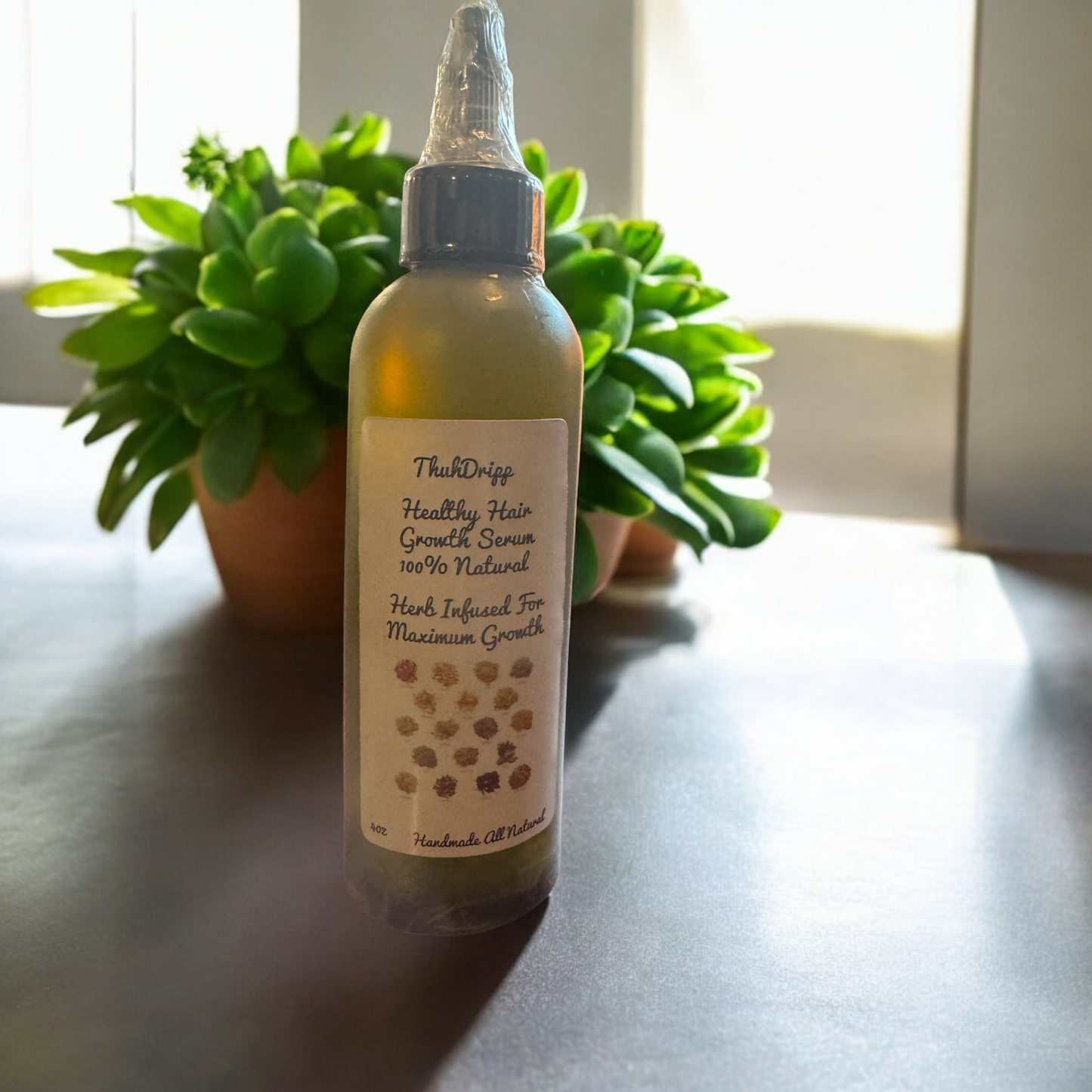 Healthy Herbal Infused Hair Growth Serum 4oz.