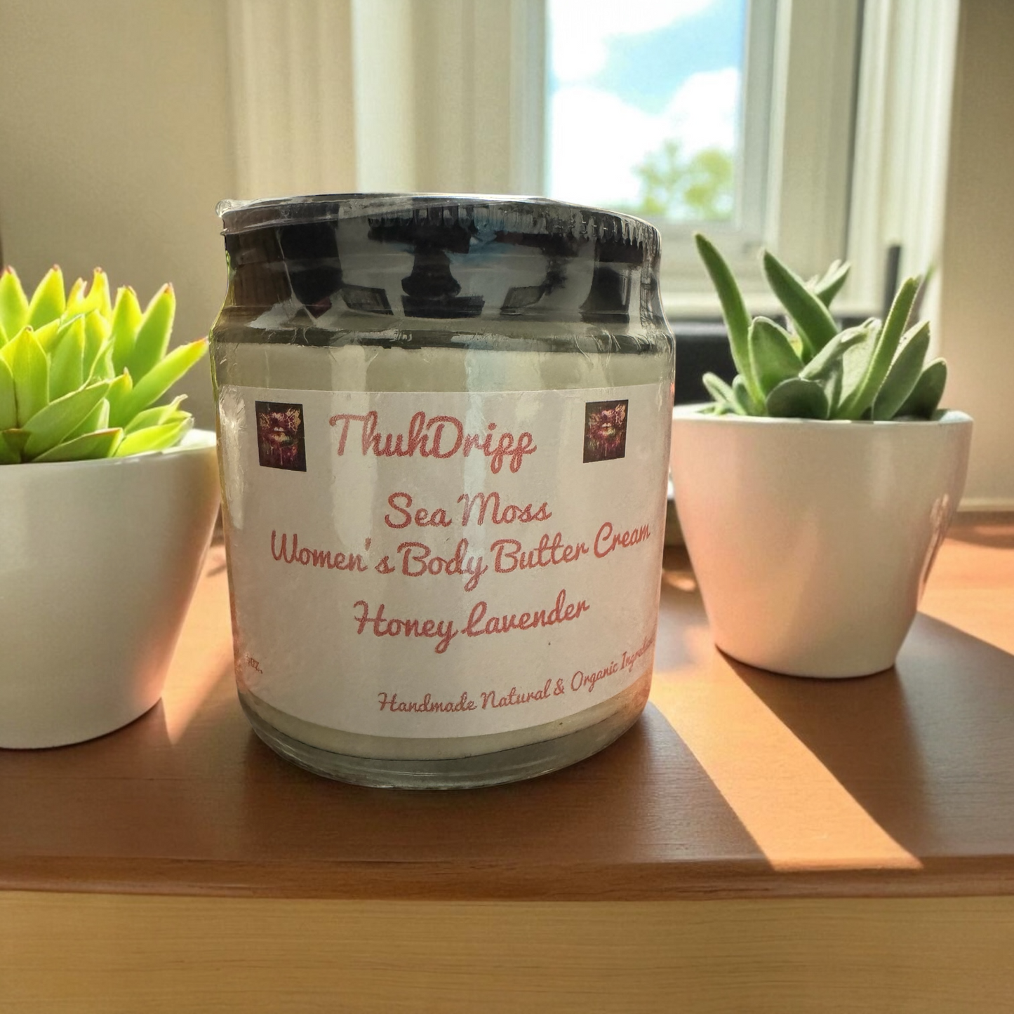 Sea Moss Honey Lavender Body Butter Cream – 4 oz