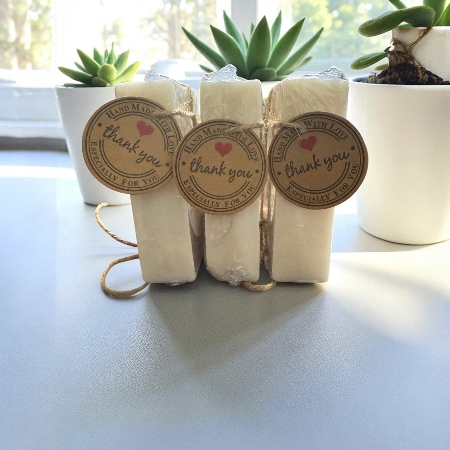 KIDDIE LOVE 🩷💙Moisturizing Body Soap Bar 3.75oz Exfoliating Soap Sack included.