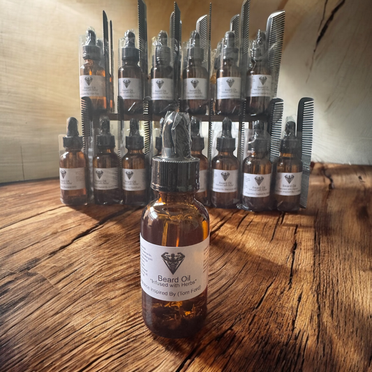 Herbal infused Beard Oil  (Handcrafted just for you)>See checklist for designer inspired fragrances 1oz