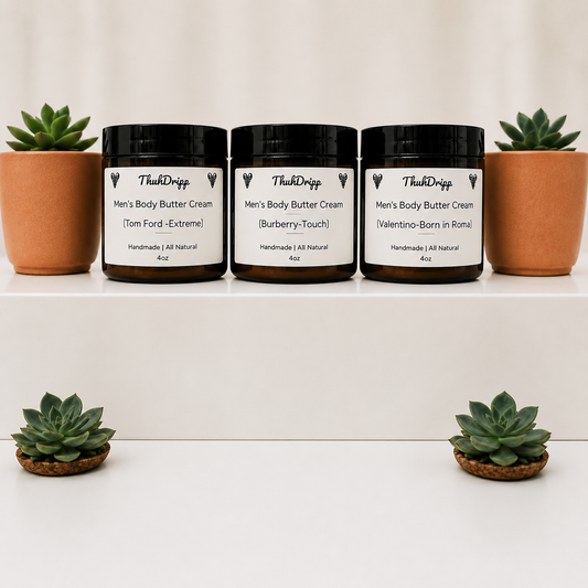 Men’s Ultra Moisture  Cruelty Free Body Butter 4oz – Smooth, Strong & Nourishing $12 each