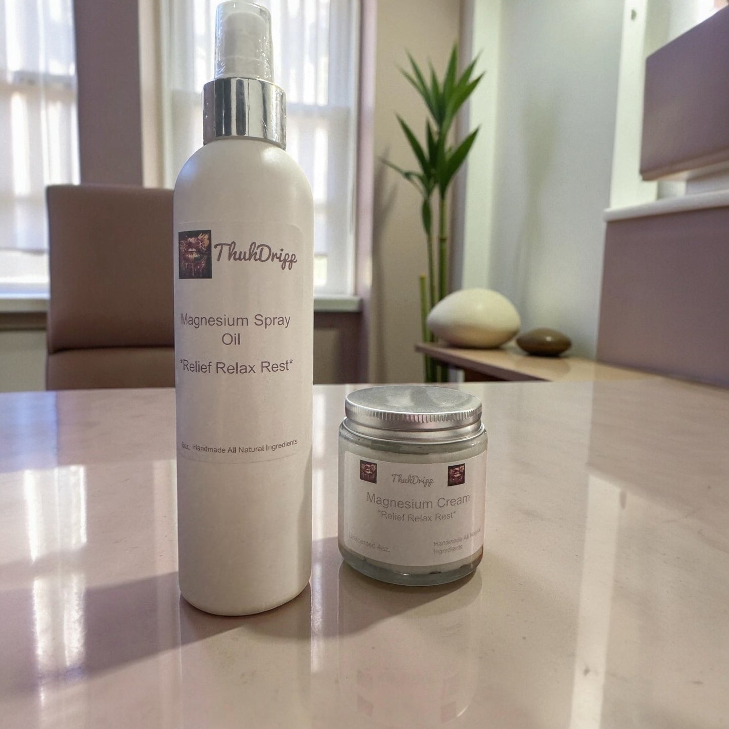 Magnesium Cream &Oil Spray Bundle