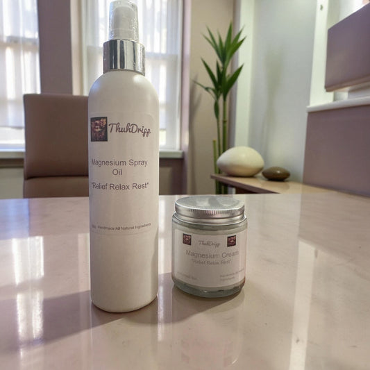 Magnesium Cream &Oil Spray Bundle