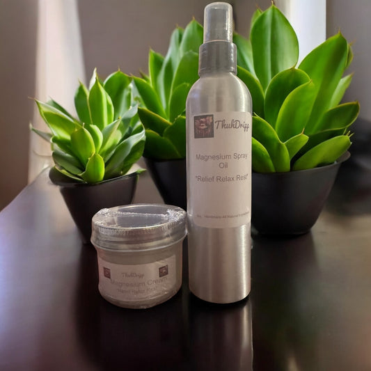 Magnesium Cream &Oil Spray Bundle