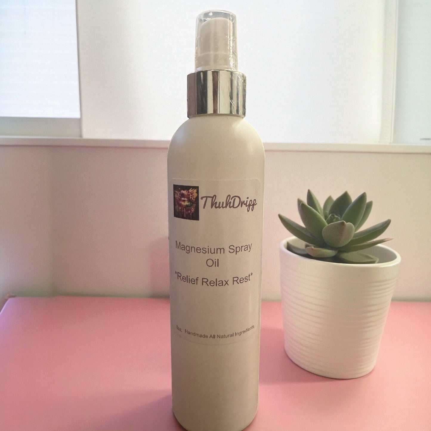 Magnesium Oil Spray 8oz.(RELIEF RELAX REST)