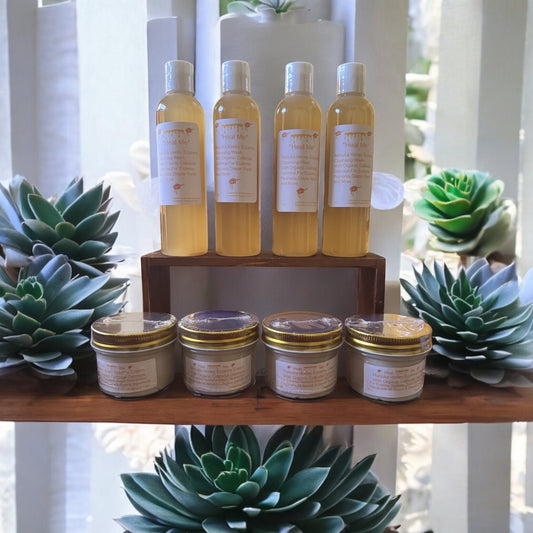 Manuka Honey Eczema Cleansing Wash & Butter Cream Bundle Pack (Handcrafted just for you)