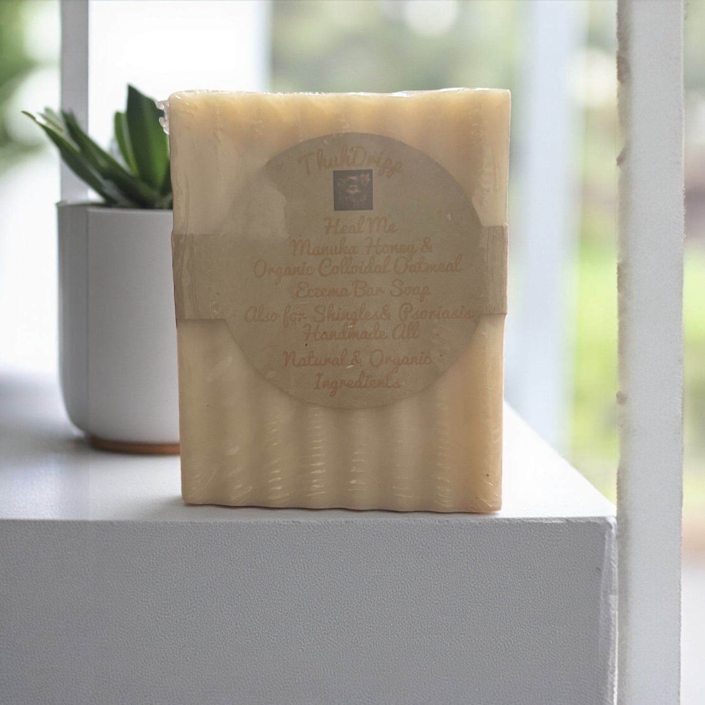 Manuka Honey & Organic Colloidal Oatmeal Eczema Soap Bar – Gentle Relief for Sensitive Skin 6.5oz Hand Crafted