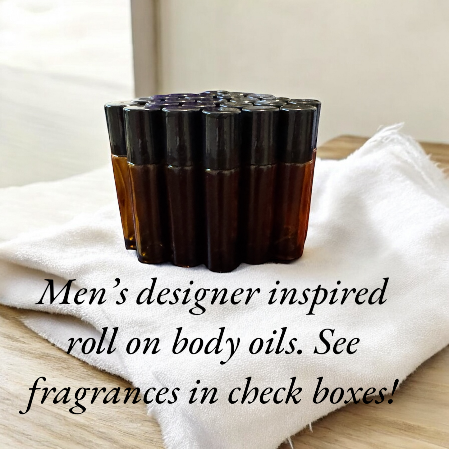 Men's Roll On Body Oils 10ml