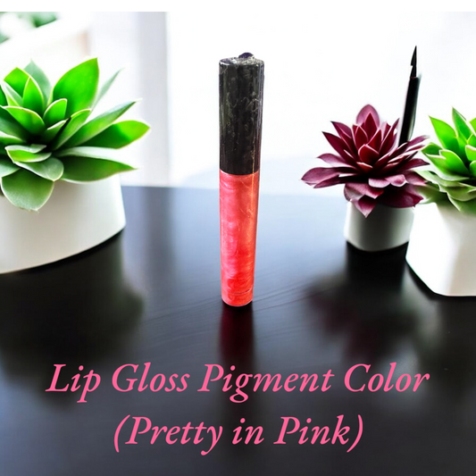 Lip Gloss Flawless Color Pigment (Pretty In Pink) 10ml