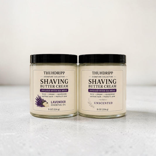 THUHDRIPP Women's Signature Collection Shaving Butter Cream – Infused With Sea Moss (8 oz)