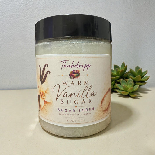 Exfoliating Sugar Scrub – Smooth, Nourish & Glow 8oz.